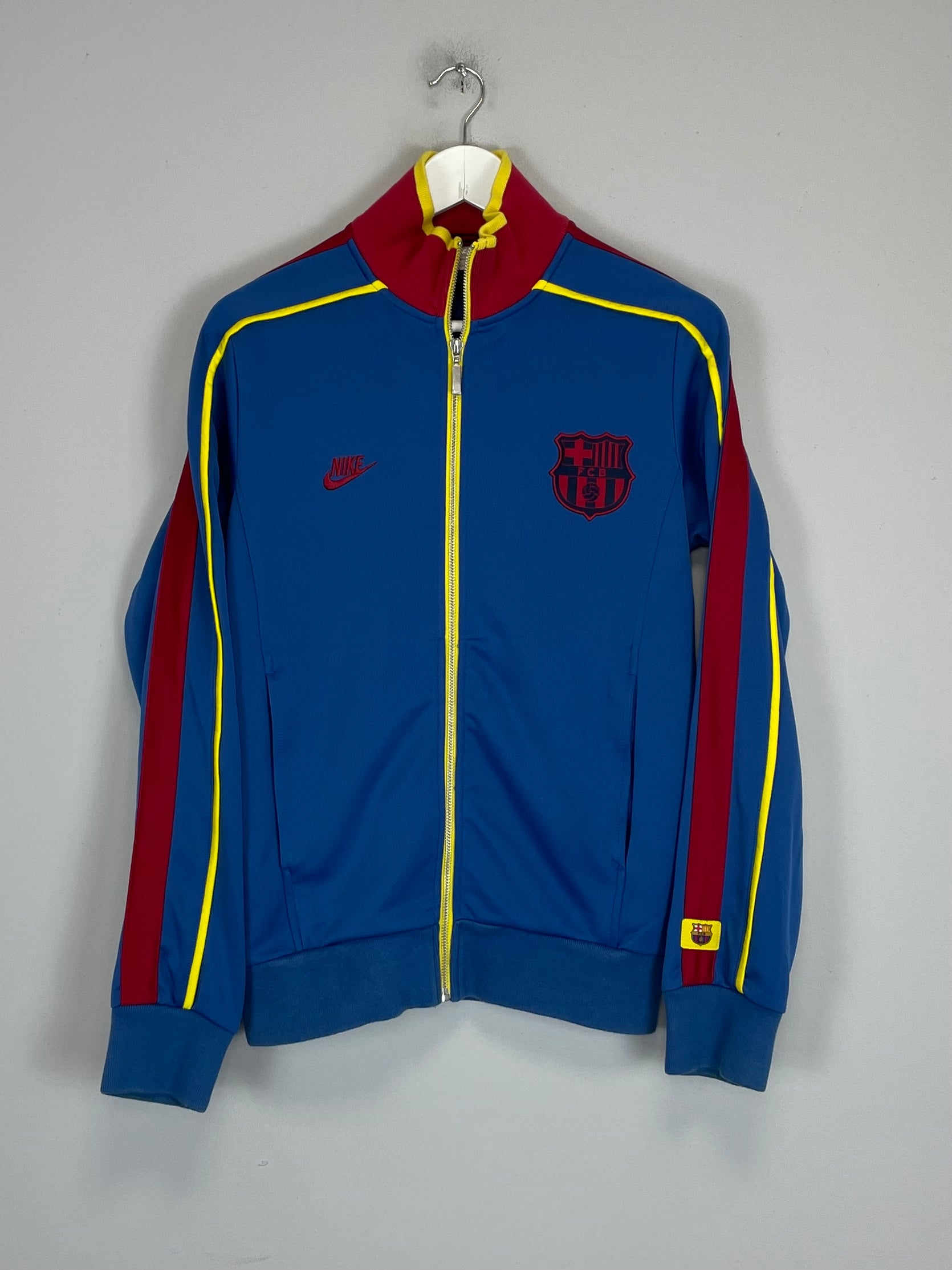 2008/09 BARCELONA TRACK JACKET (S) NIKE