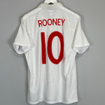 2009/10 ENGLAND ROONEY #10 HOME SHIRT (L) UMBRO