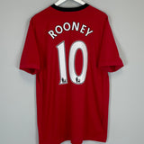 2009/10 MANCHESTER UNITED ROONEY #10 HOME SHIRT (XL) NIKE