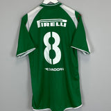 2003 PALMEIRAS #8 HOME SHIRT (S) DIADORA