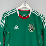 2011/13 MEXICO *PLAYER ISSUE* L/S HOME SHIRT (M) ADIDAS