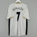 2006/08 MANCHESTER UNITED RONALDO #7 AWAY SHIRT (L) NIKE