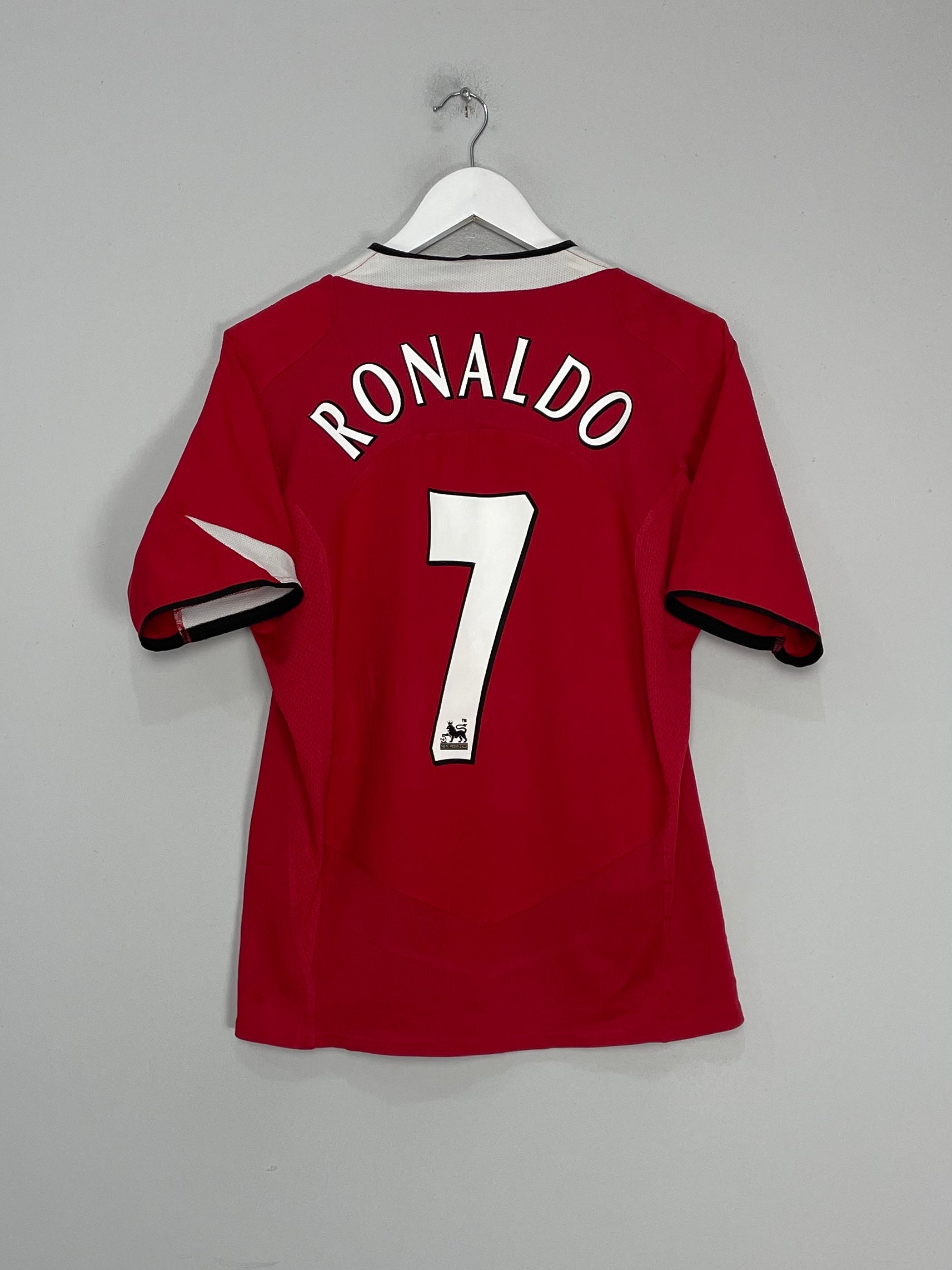 2004/06 MANCHESTER UNITED RONALDO #7 HOME SHIRT (S) NIKE