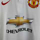 2014/15 MANCHESTER UNITED V.PERSIE #20 AWAY SHIRT (M) NIKE