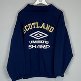 1996/98 SCOTLAND DRILL TOP (L) UMBRO