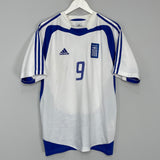 2004/05 GREECE CHARISTEAS #9 HOME SHIRT (M) ADIDAS