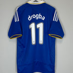 2008/09 CHELSEA DROGBA #11 HOME SHIRT (L) ADIDAS