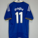 2008/09 CHELSEA DROGBA #11 HOME SHIRT (L) ADIDAS