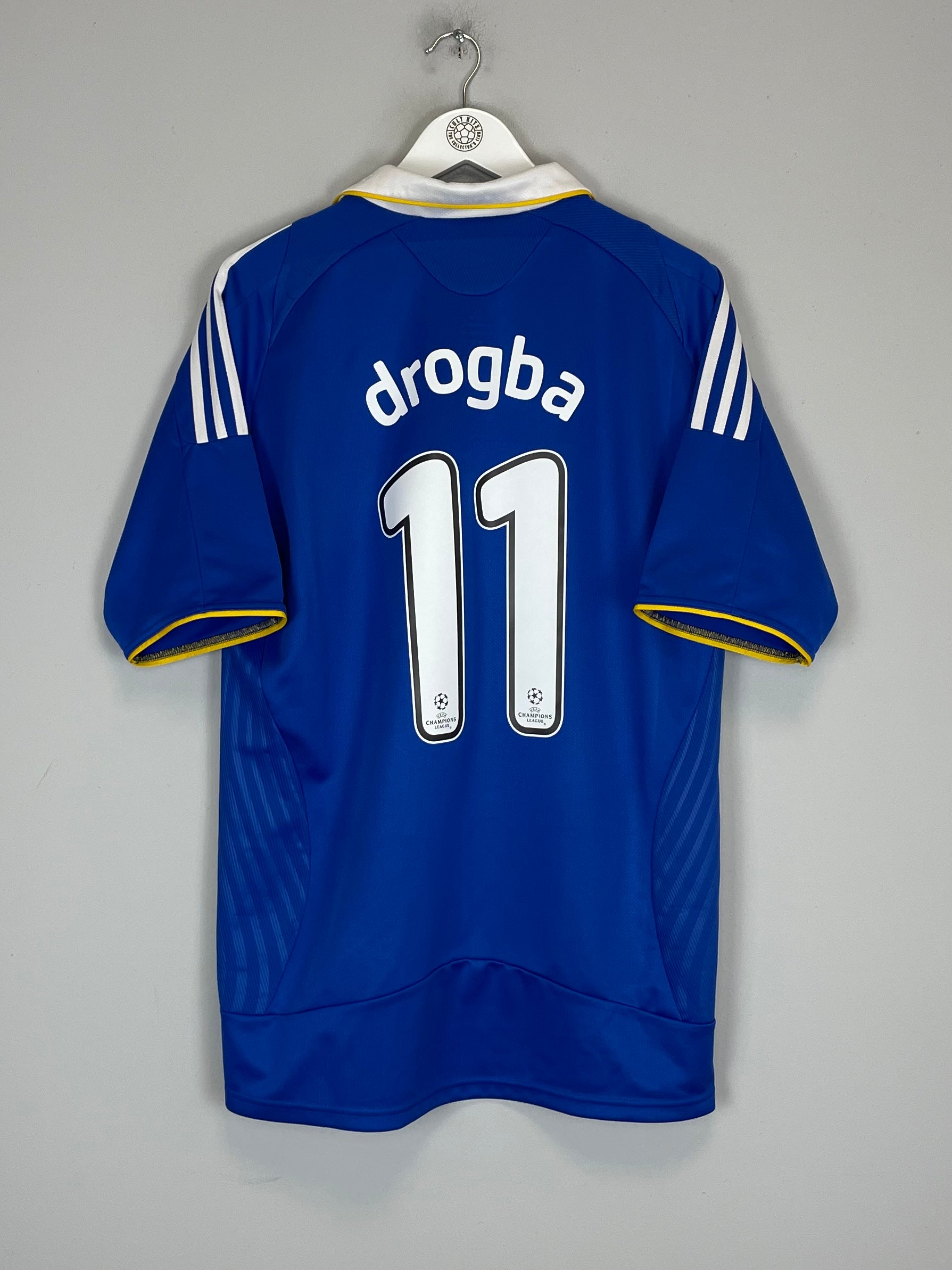 2008/09 CHELSEA DROGBA #11 HOME SHIRT (L) ADIDAS