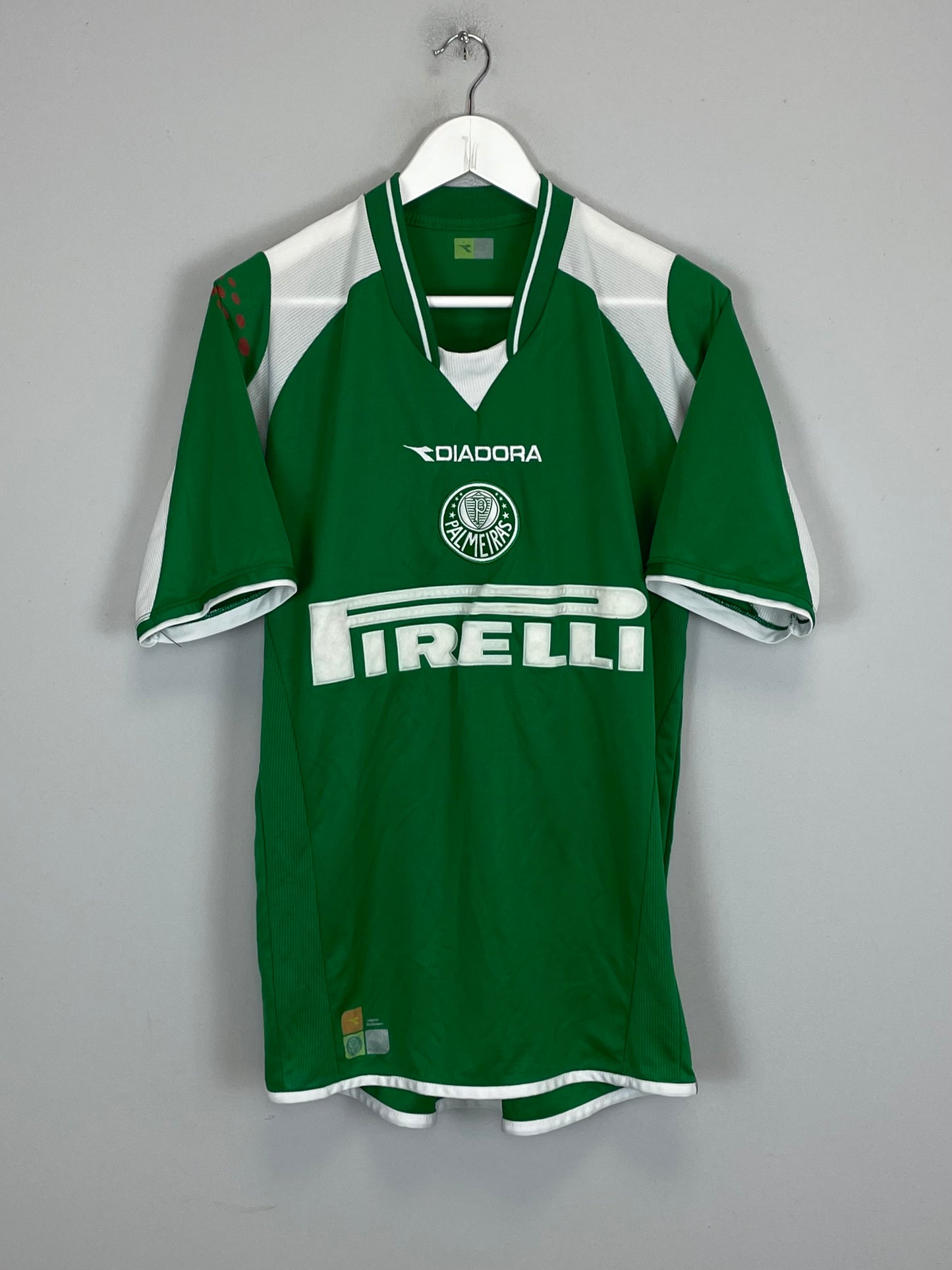 2003 PALMEIRAS #8 HOME SHIRT (S) DIADORA
