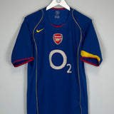 2004/05 ARSENAL HENRY #14 AWAY SHIRT (M) NIKE