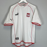 2001/02 POLAND HOME SHIRT (L) PUMA