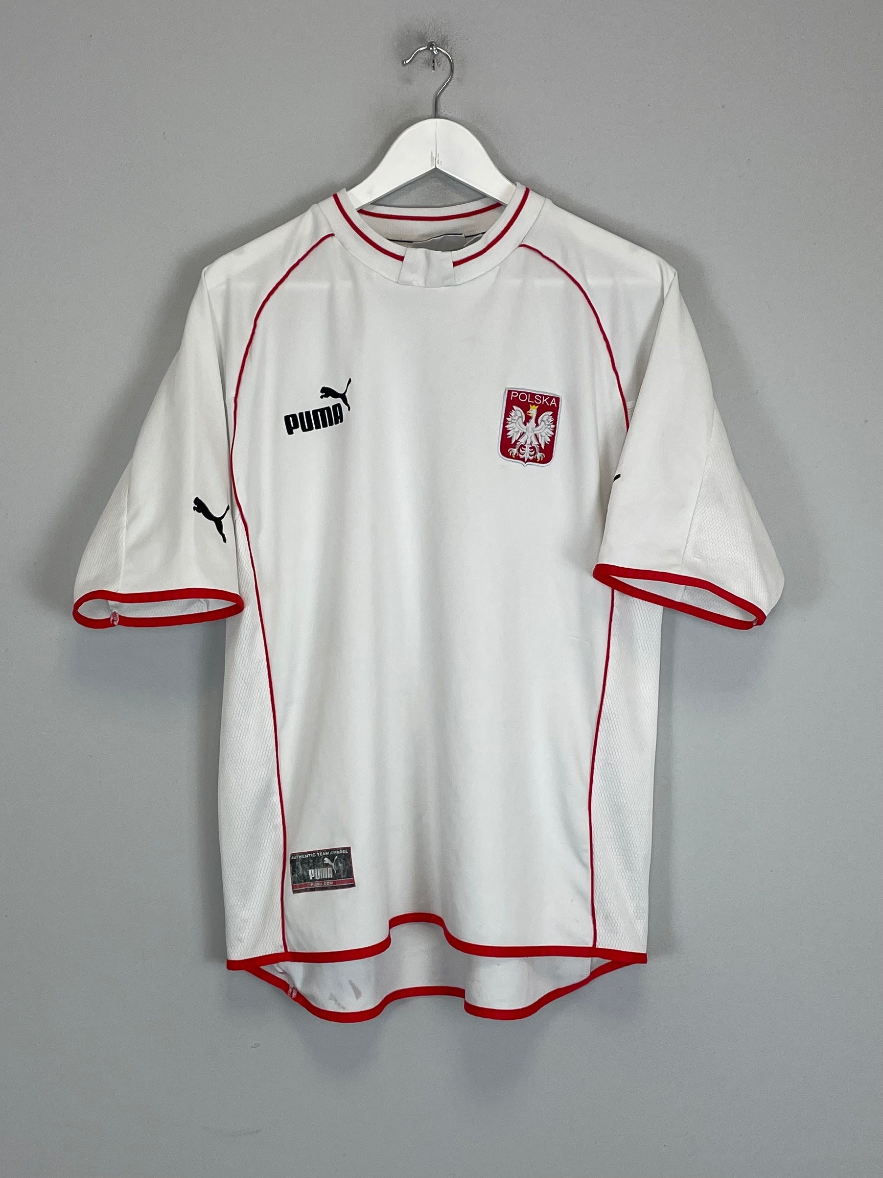 2001/02 POLAND HOME SHIRT (L) PUMA