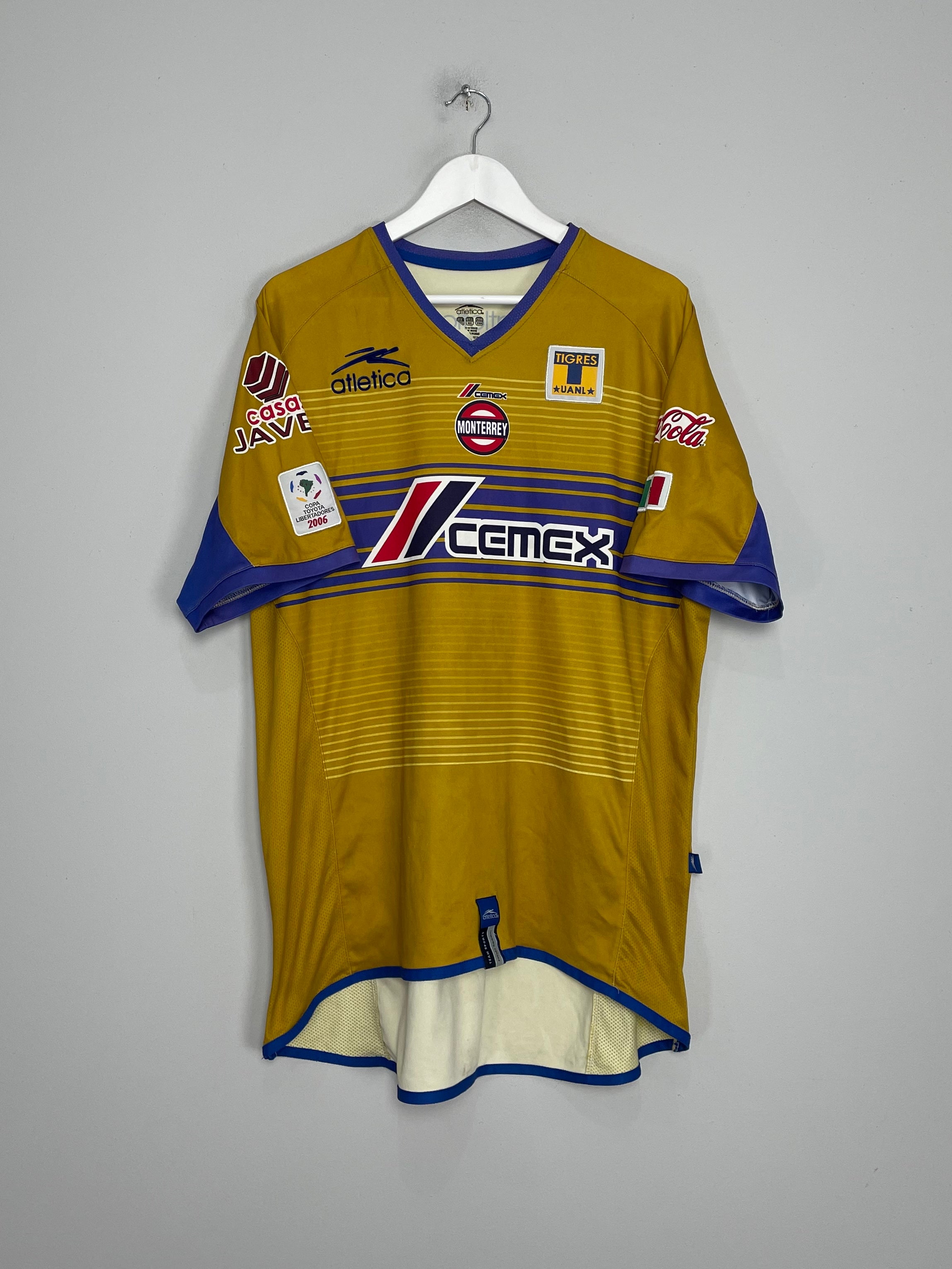 2005/06 TIGRES HOME SHIRT (XXL) ATLETICA