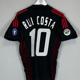 2002/03 AC MILAN RUI COSTA #10 AWAY SHIRT (S) ADIDAS