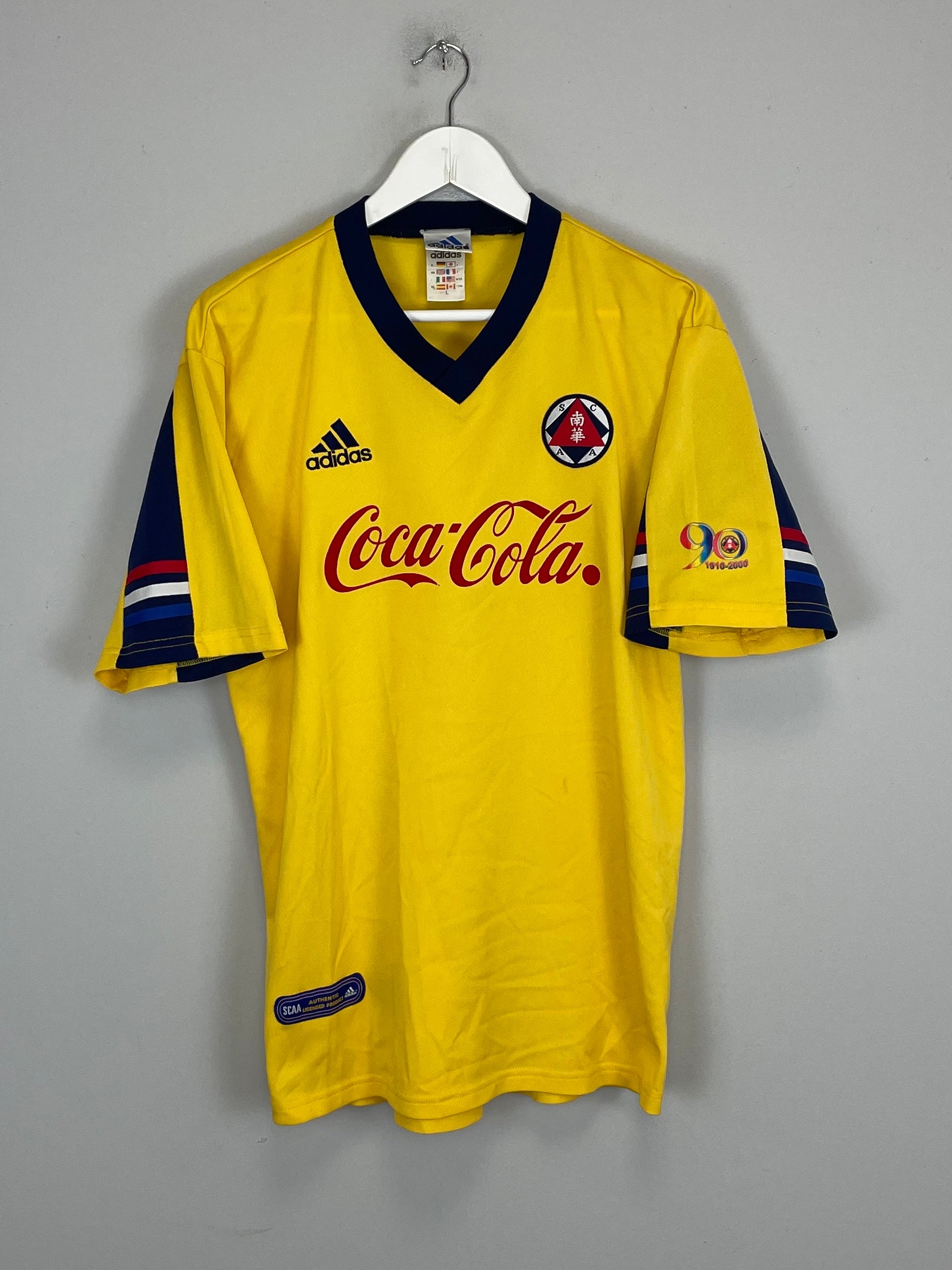 2000/01 SOUTH CHINA THIRD SHIRT (L) ADIDAS