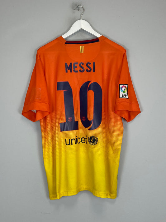 2012/13 BARCELONA MESSI #10 AWAY SHIRT (XL) NIKE