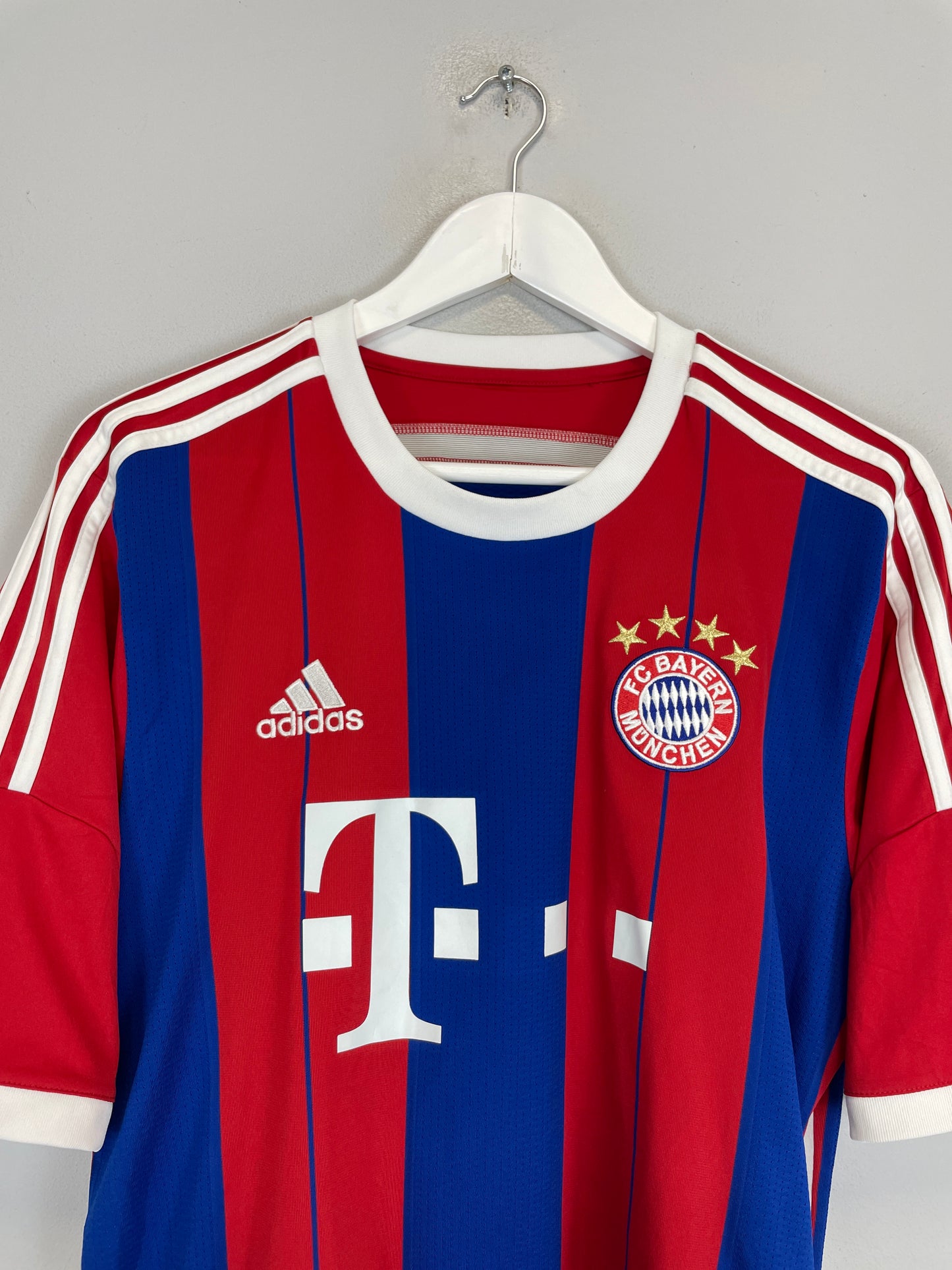 2014/15 BAYERN MUNICH ALONSO #14 HOME SHIRT (L) ADIDAS