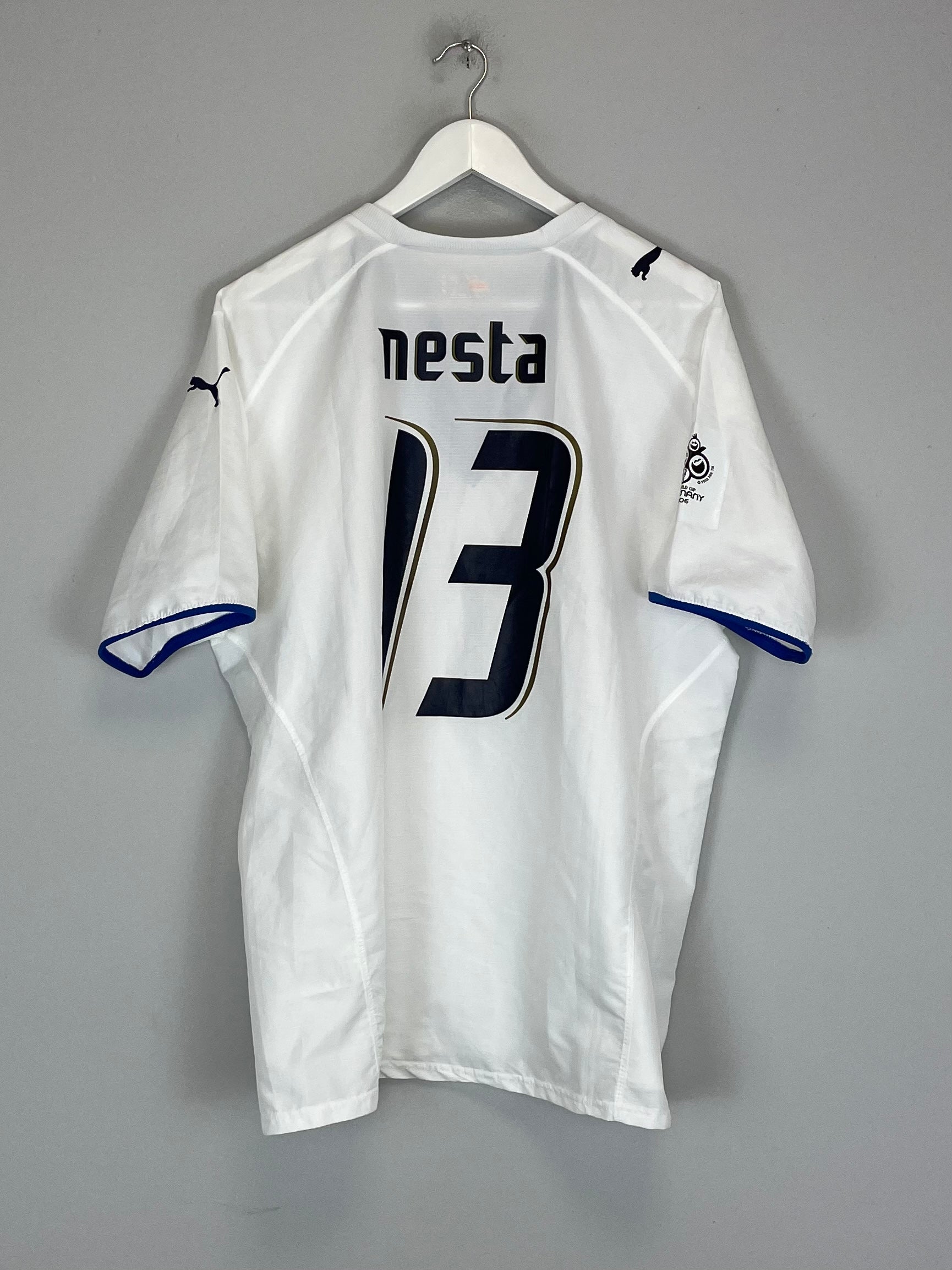 2006/07 ITALY NESTA #13 AWAY SHIRT (XL) PUMA