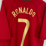 2008/10 PORTUGAL RONALDO #7 HOME SHIRT (XXL) NIKE