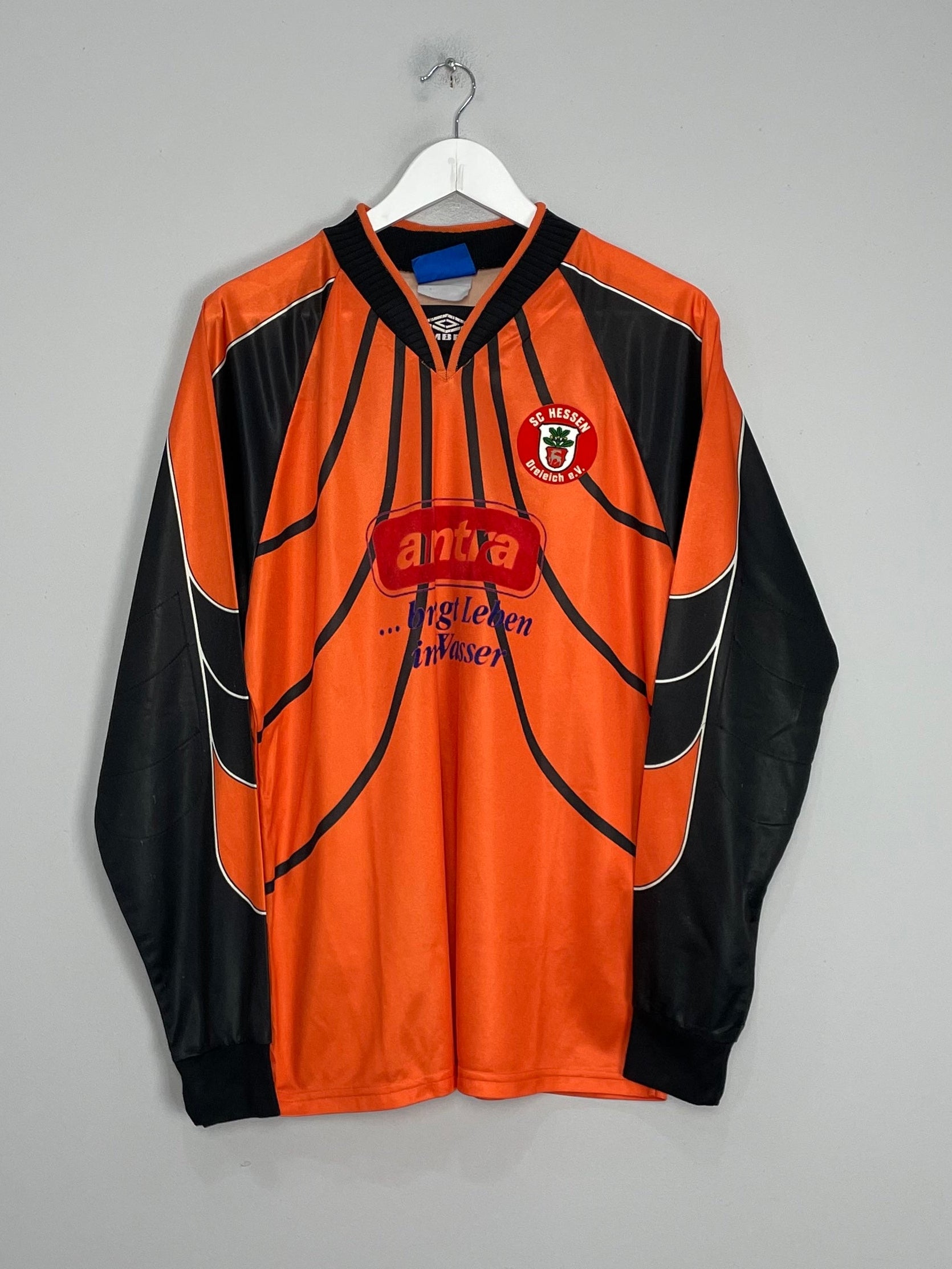 2000/01 SC HESSEN #1 GK SHIRT (S) UMBRO