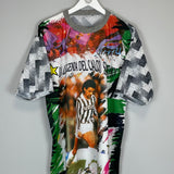 1990'S JUVENTUS BAGGIO BOOTLEG TEE (M) OM