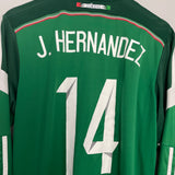 2014/15 MEXICO J.HERNANDEZ #14 L/S HOME SHIRT (L) ADIDAS