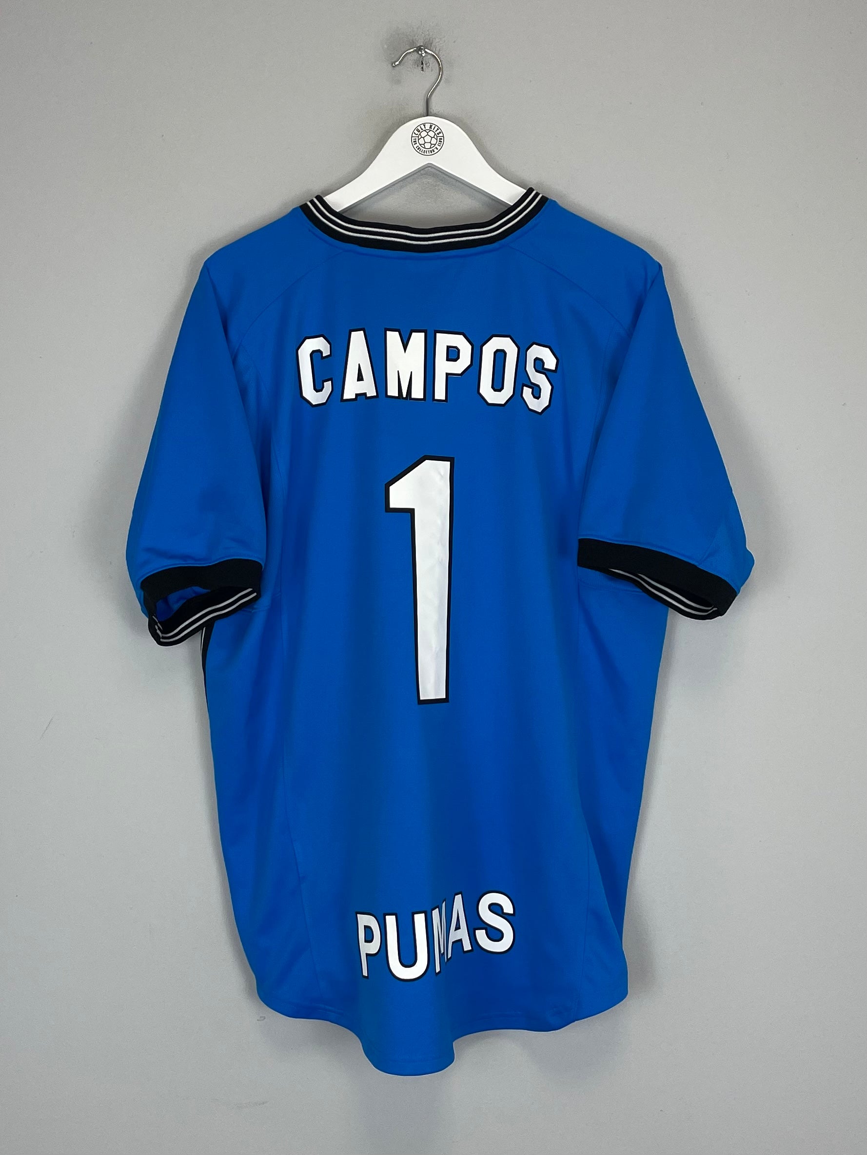 1997/98 UNAM PUMAS CAMPOS #1 GK SHIRT (XL) NIKE