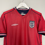 2002/04 ENGLAND AWAY SHIRT (M) UMBRO