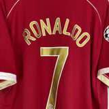 2006/07 MANCHESTER UNITED RONALDO #7 C/L HOME SHIRT (XXL) NIKE