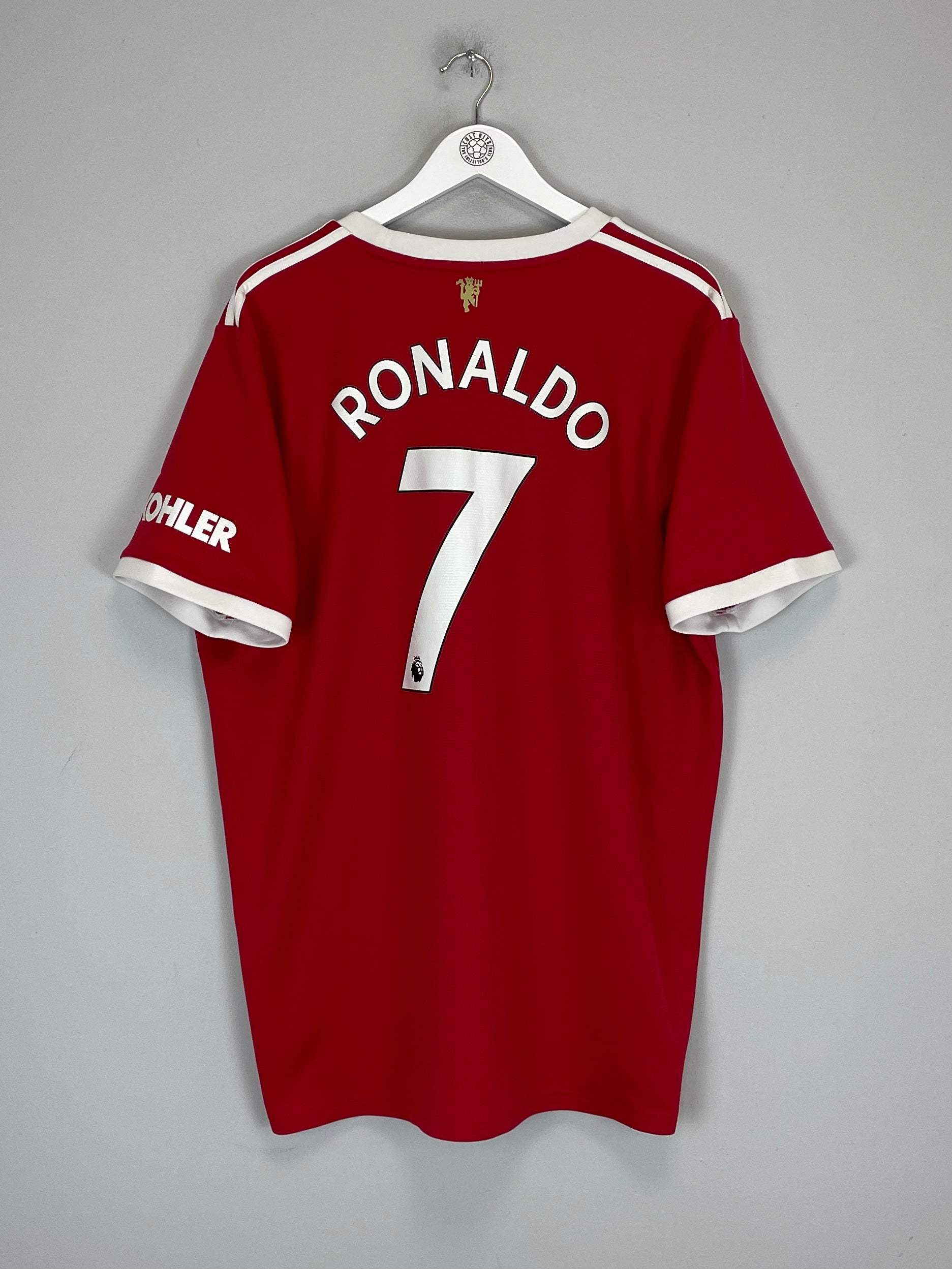 2021/22 MANCHESTER UNITED RONALDO #7 HOME SHIRT (XXL) ADIDAS