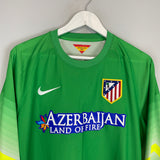 2014/15 ATLETICO MADRID *PLAYER ISSUE* GK SHIRT (L) NIKE