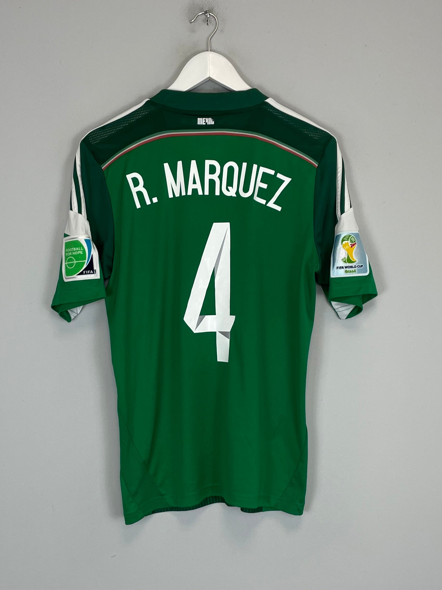 2014/15 MEXICO R.MARQUEZ #4 HOME SHIRT (S) ADIDAS