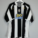 2004/05 JUVENTUS IBRAHIMOVIC #9 HOME SHIRT (M) NIKE