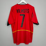 2002/04 BELGIUM WILMOTS #7 HOME SHIRT (L) NIKE