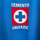 2008/09 CRUZ AZUL L/S HOME SHIRT (M) UMBRO