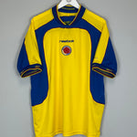 2001/03 COLOMBIA HOME SHIRT (M) REEBOK