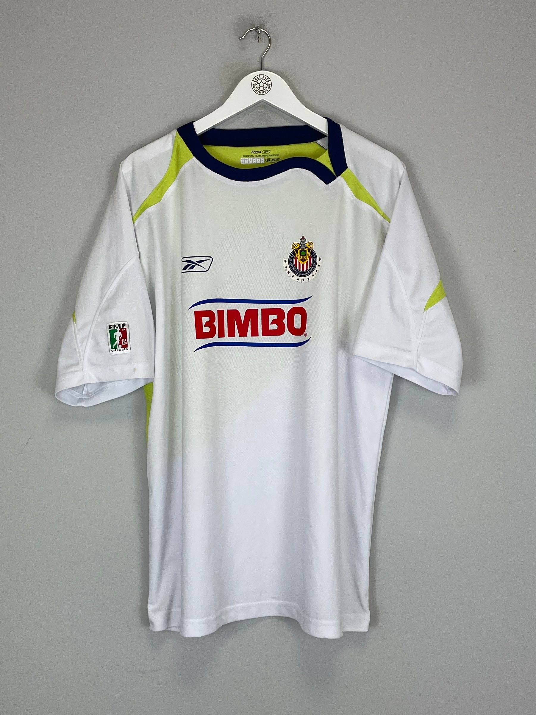 2007/08 CHIVAS GUADALAJARA AWAY SHIRT (XL) REEBOK