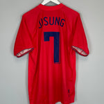 2006/08 SOUTH KOREA JI SUNG #7 HOME SHIRT (XL) NIKE