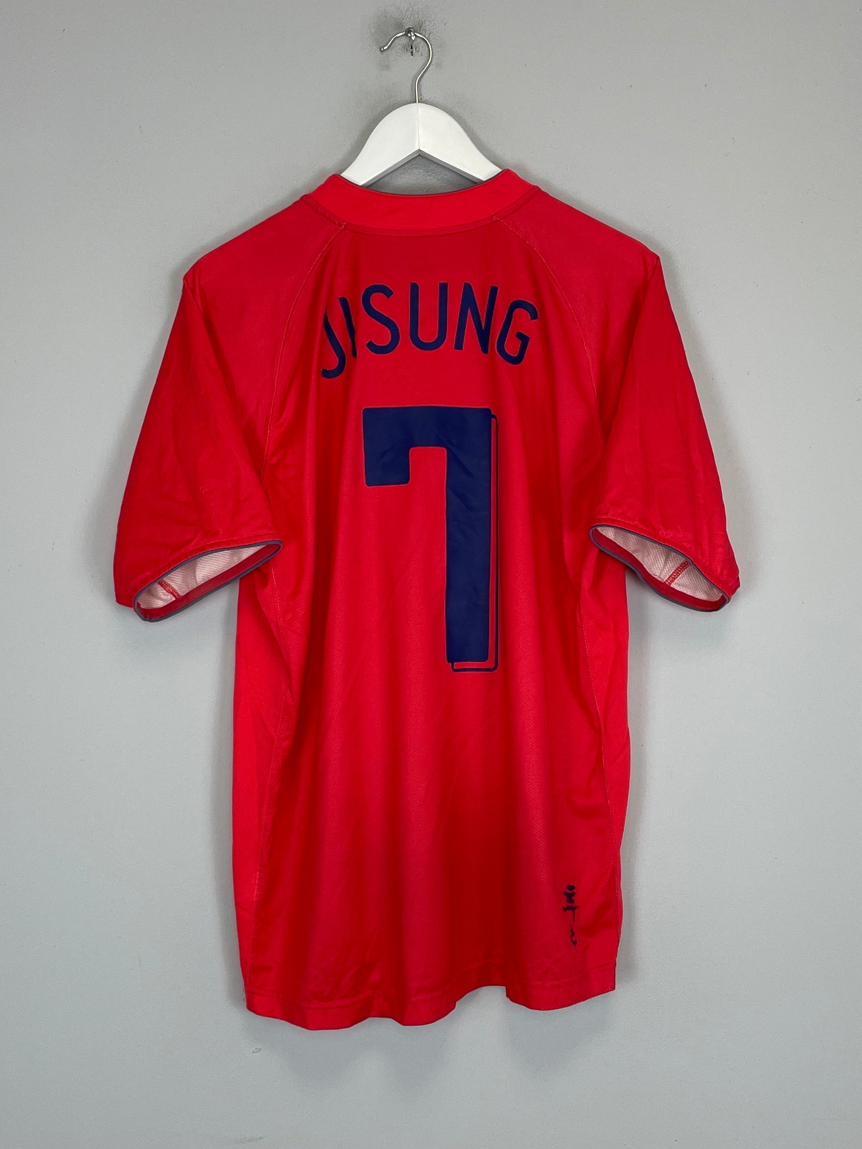 2006/08 SOUTH KOREA JI SUNG #7 HOME SHIRT (XL) NIKE