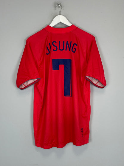 2006/08 SOUTH KOREA JI SUNG #7 HOME SHIRT (XL) NIKE