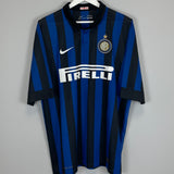 2011/12 INTER MILAN MILITO #22 HOME SHIRT (XL) NIKE