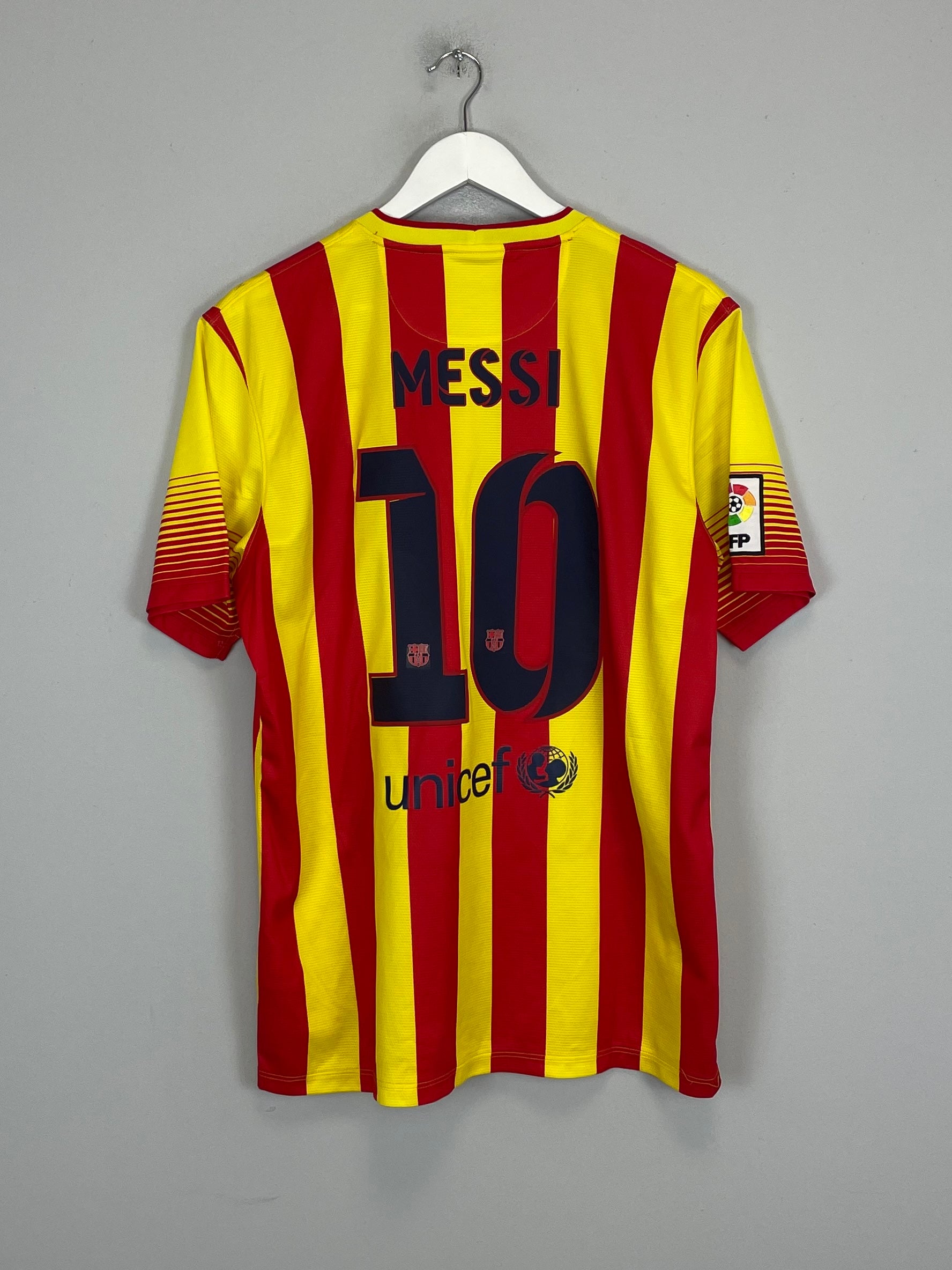 2013/14 BARCELONA MESSI #10 AWAY SHIRT (L) NIKE