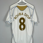 2007/08 PORTSMOUTH BOUBA DIOP #8 AWAY SHIRT (XL) CANTERBURY