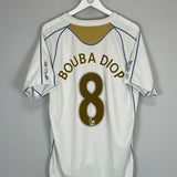 2007/08 PORTSMOUTH BOUBA DIOP #8 AWAY SHIRT (XL) CANTERBURY