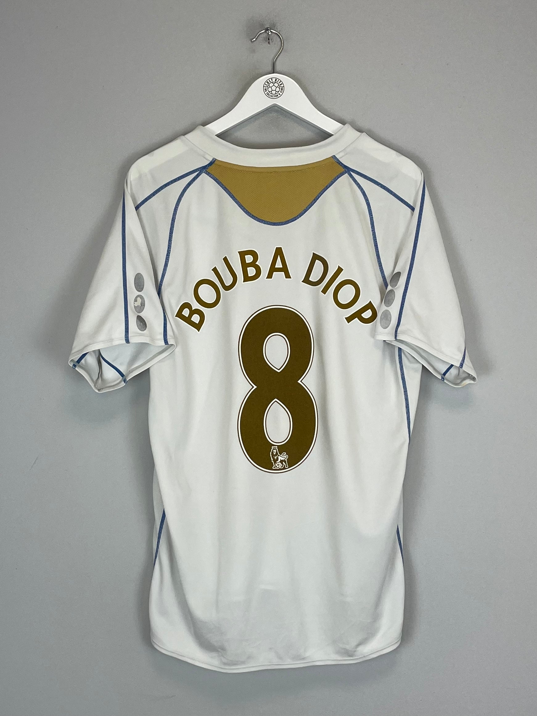 2007/08 PORTSMOUTH BOUBA DIOP #8 AWAY SHIRT (XL) CANTERBURY