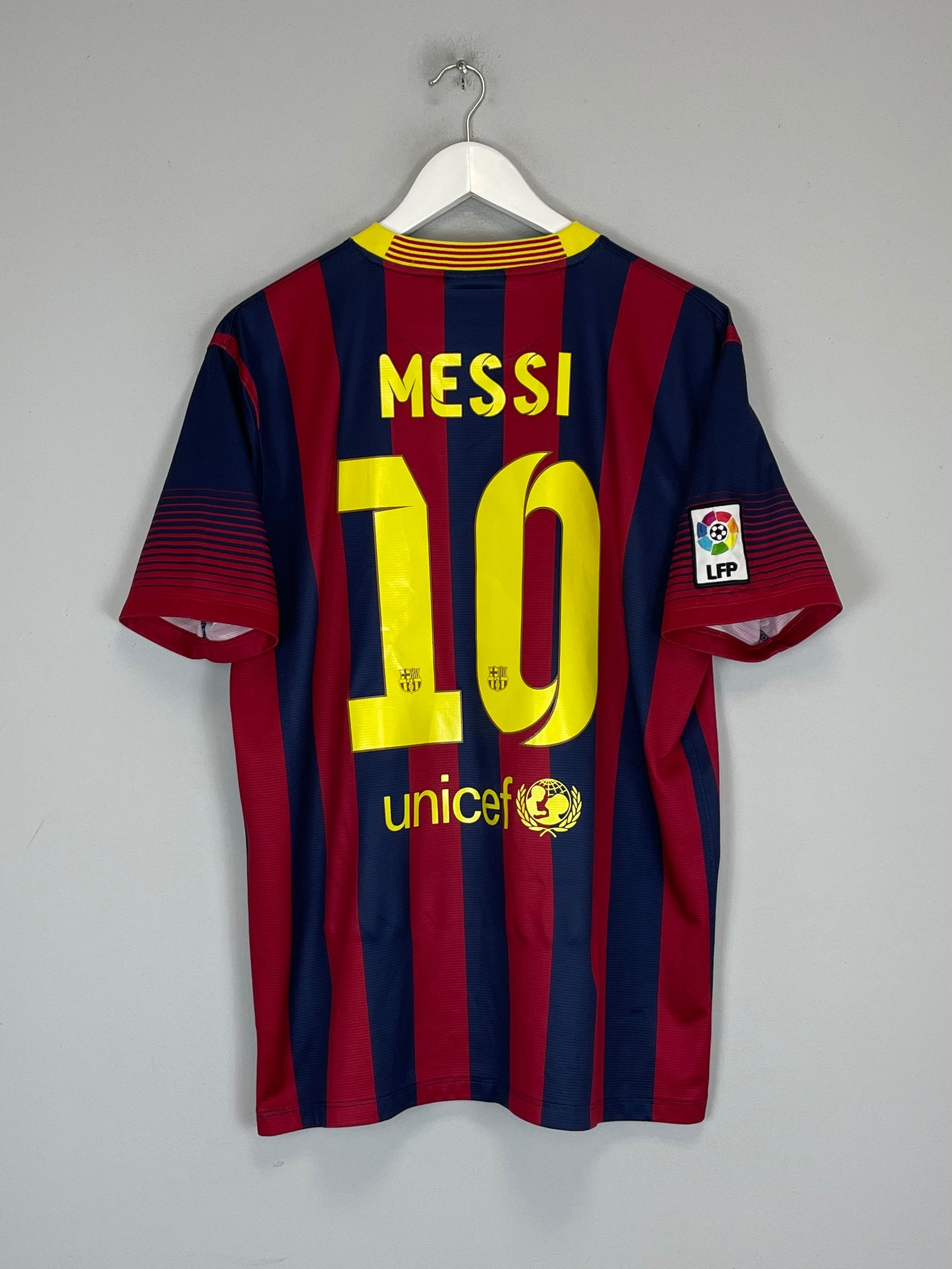 2013/14 BARCELONA MESSI #10 HOME SHIRT (L) NIKE