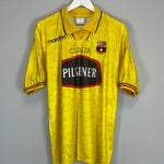 1996/97 SC BARCELONA HOME SHIRT (L) MARATHON