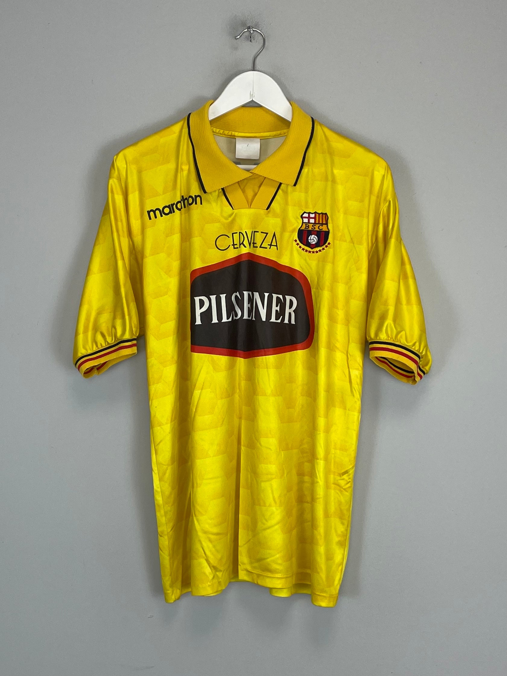 1996/97 SC BARCELONA HOME SHIRT (L) MARATHON