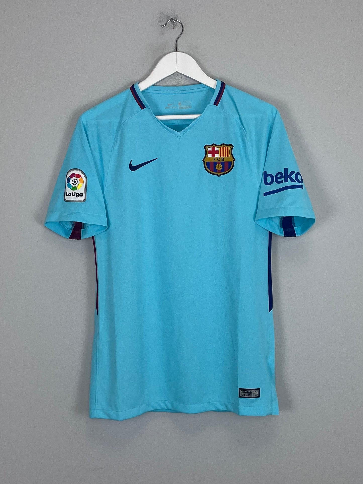 2017/18 BARCELONA MESSI #10 AWAY SHIRT (S) NIKE